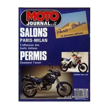 Moto journal n° 0