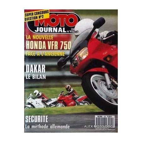 Moto journal n° 0