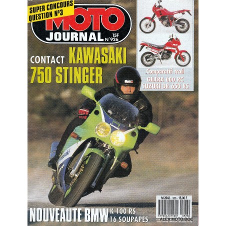 Moto journal n° 0