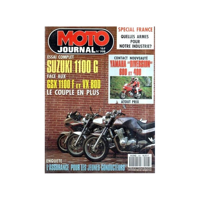 Moto journal n° 998