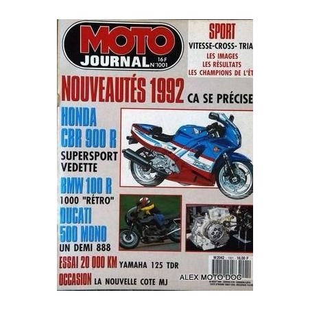 Moto journal n° 1001