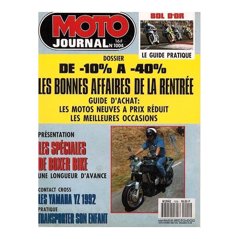 Moto journal n° 0