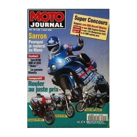 Moto journal n° 0