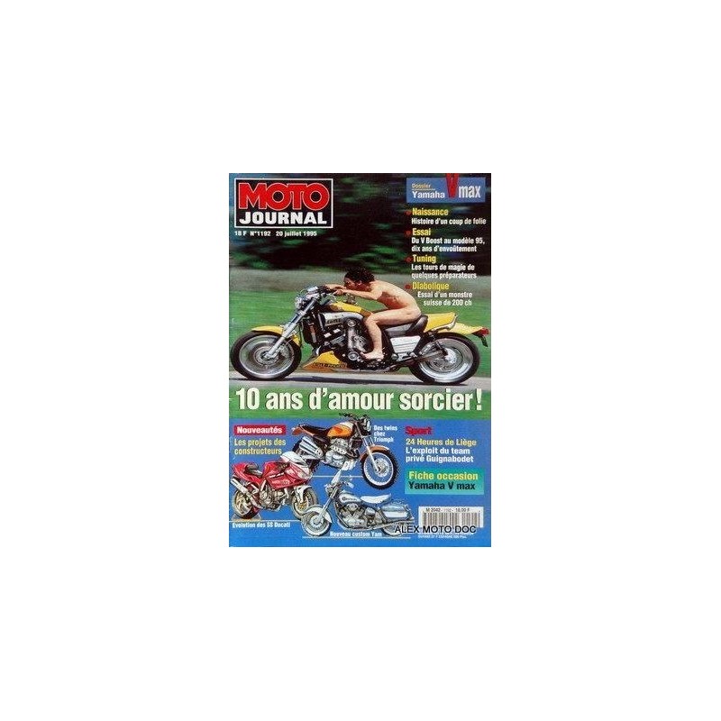 moto journal,Moto journal 1192,n° 1192,revue,moto,essai,journal,revues,revues moto,motos,revue moto,