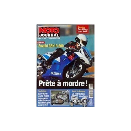 moto journal,Moto journal 1257,n° 1257,revue,moto,essai,journal,revues,revues moto,motos,revue moto,