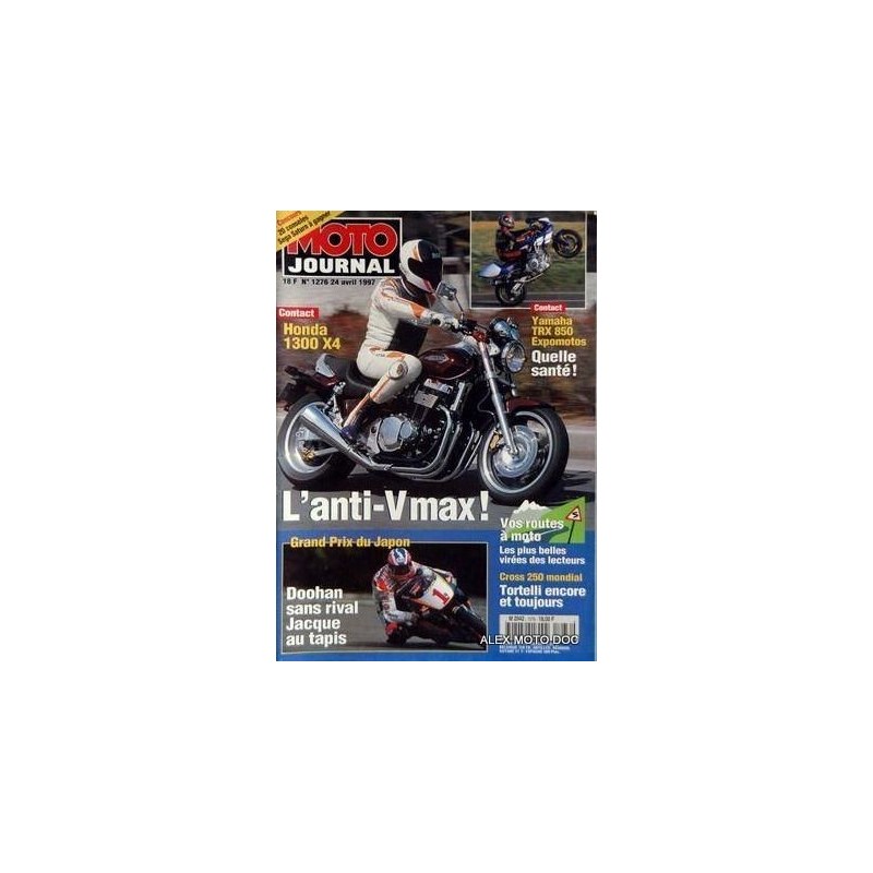 moto journal,Moto journal 1276,n° 1276,revue,moto,essai,journal,revues,revues moto,motos,revue moto,