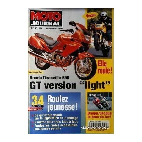 moto journal,Moto journal 1291,n° 1291,revue,moto,essai,journal,revues,revues moto,motos,revue moto,