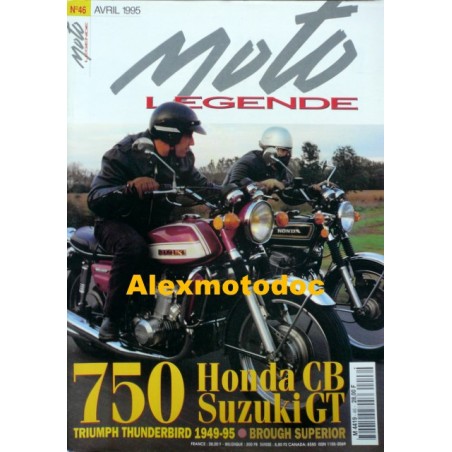 Moto légende n° 46