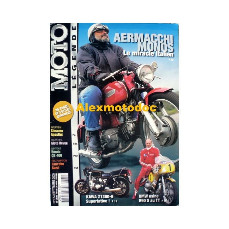 Moto légende n° 105