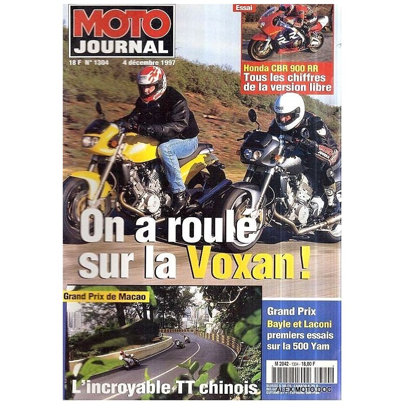 Moto journal n° 0