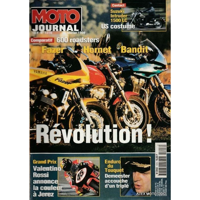 moto journal,Moto journal 1316,n° 1316,revue,moto,essai,journal,revues,revues moto,motos,revue moto,