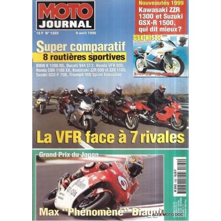 moto journal,Moto journal 1322,n° 1322,revue,moto,essai,journal,revues,revues moto,motos,revue moto,