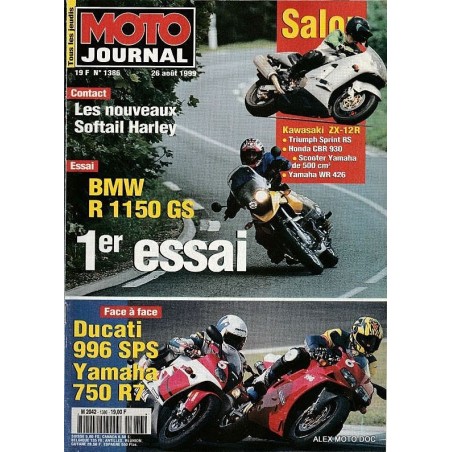 moto journal,Moto journal 1386,n° 1386,revue,moto,essai,journal,revues,revues moto,motos,revue moto,