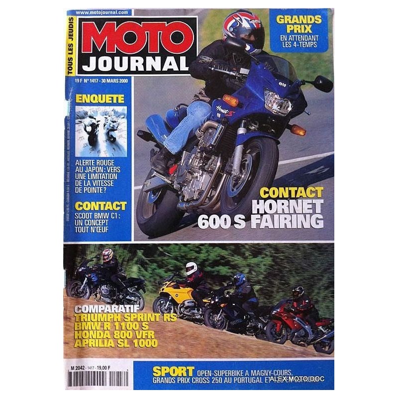 moto journal,Moto journal 1417,n° 1417,revue,moto,essai,journal,revues,revues moto,motos,revue moto,