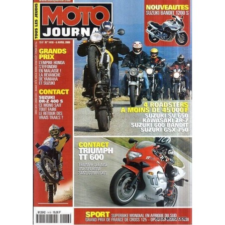 moto journal,Moto journal 1418,n° 1418,revue,moto,essai,journal,revues,revues moto,motos,revue moto,