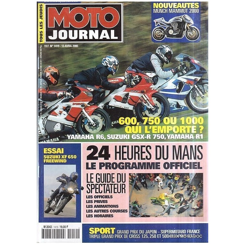 moto journal,Moto journal 1419,n° 1419,revue,moto,essai,journal,revues,revues moto,motos,revue moto,