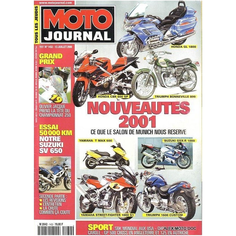 moto journal,Moto journal 1432,n° 1432,revue,moto,essai,journal,revues,revues moto,motos,revue moto,