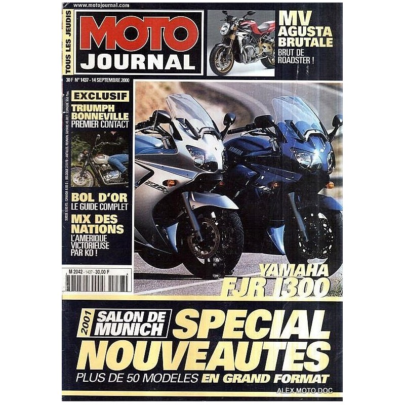 moto journal,Moto journal 1437,n° 1437,revue,moto,essai,journal,revues,revues moto,motos,revue moto,