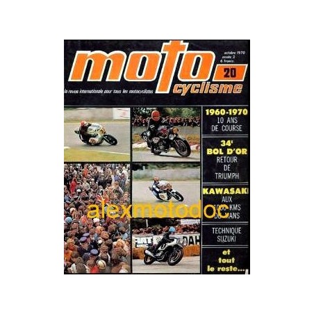 Motocyclisme n° 20