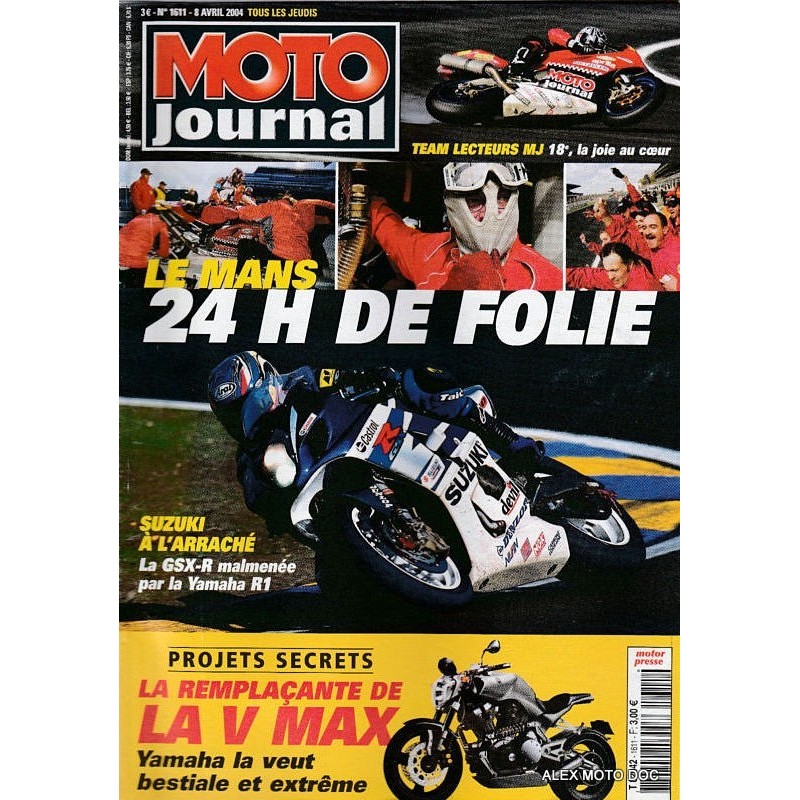 moto journal,Moto journal 1611,n° 1611,revue,moto,essai