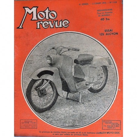 Moto revue,moto revue 1144 ,n° 1144,revue,moto