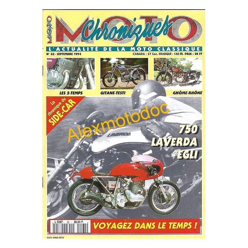 Chroniques moto n° 62