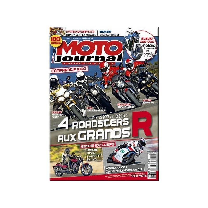 Moto journal n° 1992