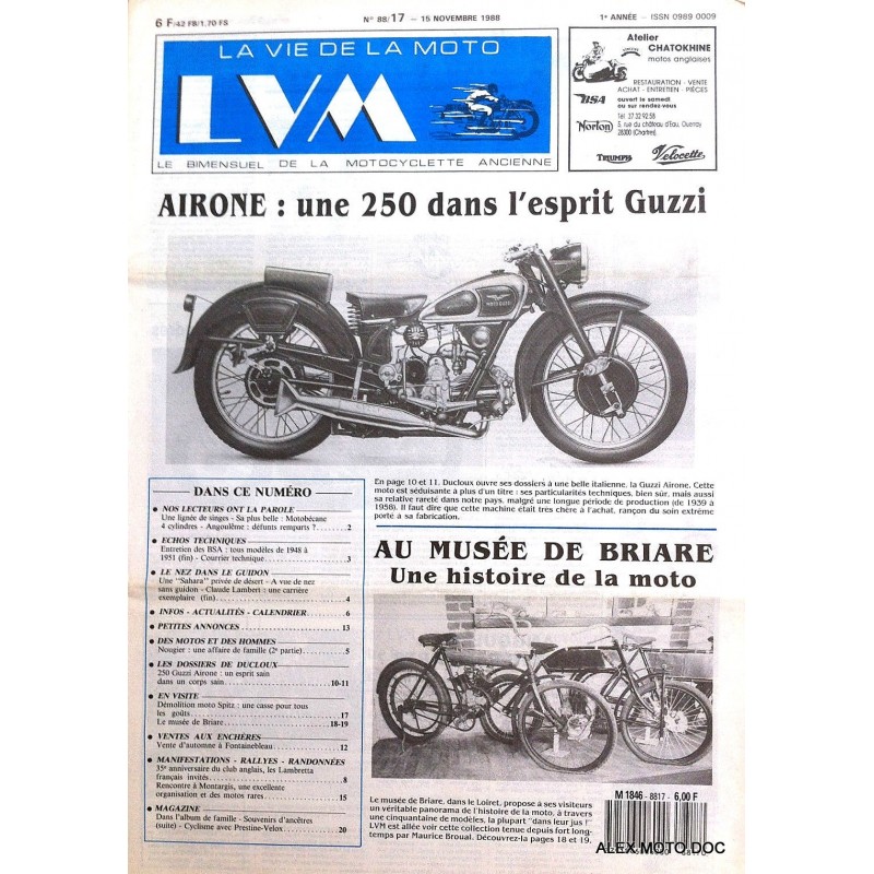 la vie de la moto n°217