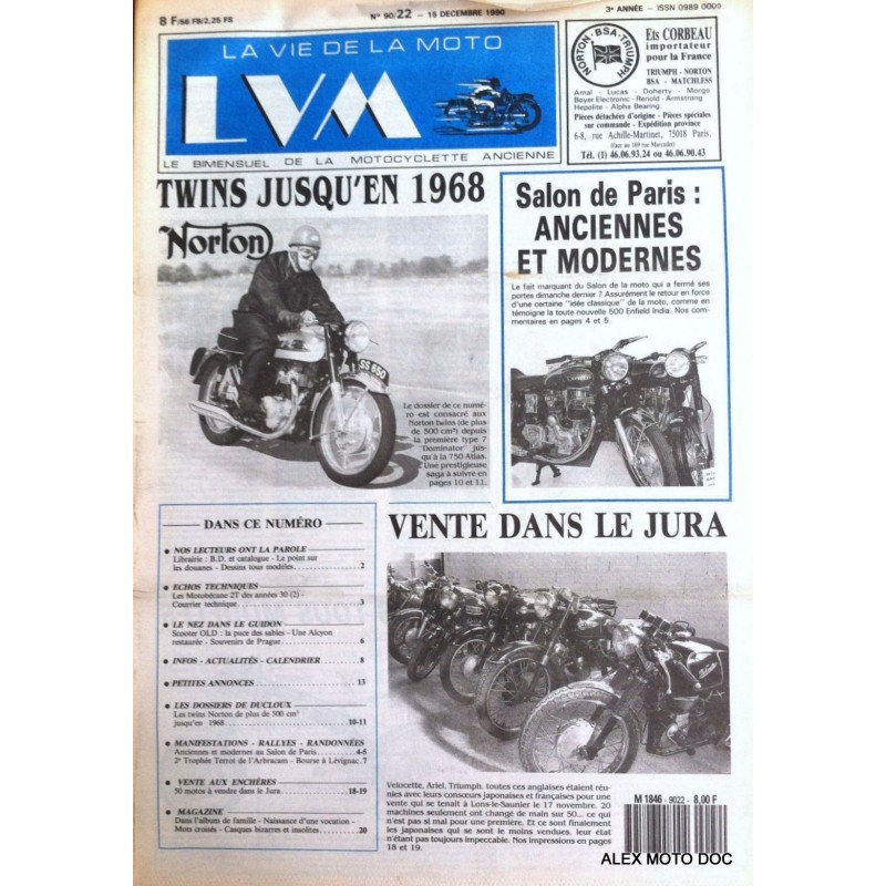 la vie de la moto n° 90/22