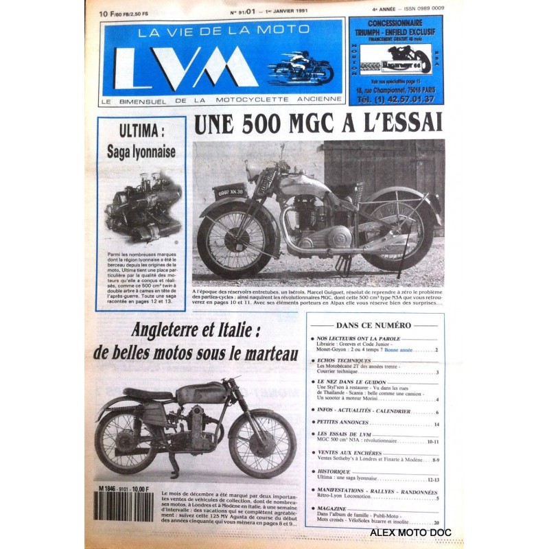 la vie de la moto n°217