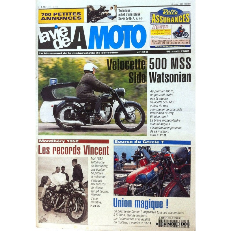 la vie de la moto n° 313