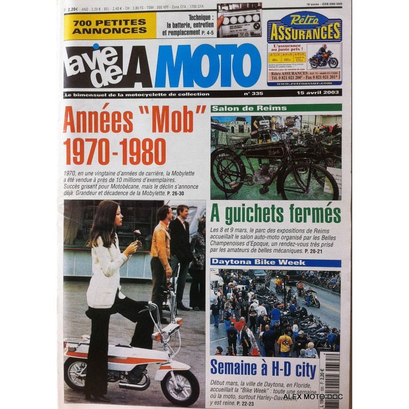 la vie de la moto n° 335