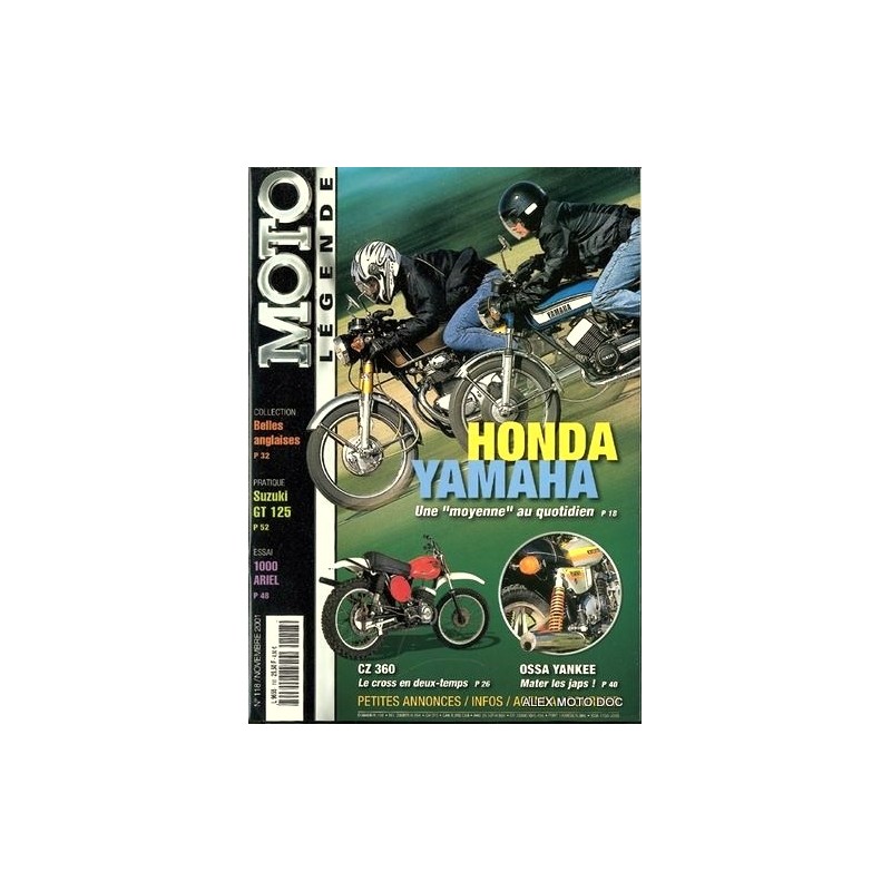 Moto légende n° 118