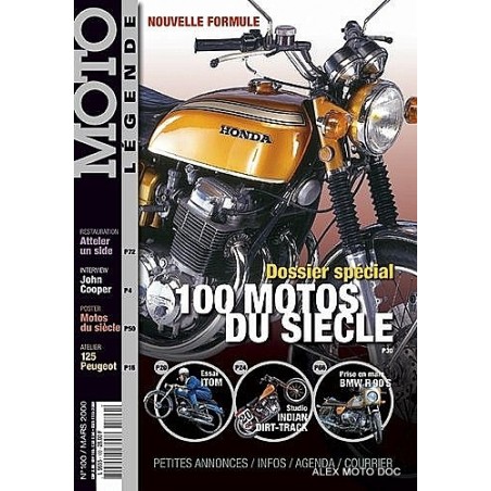Moto légende n° 100