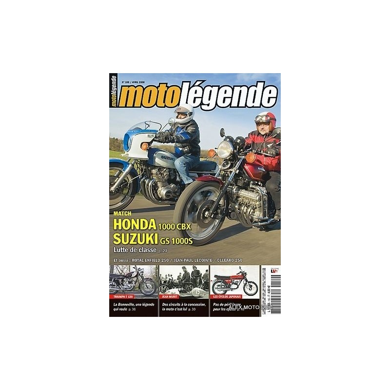 Moto légende n° 189