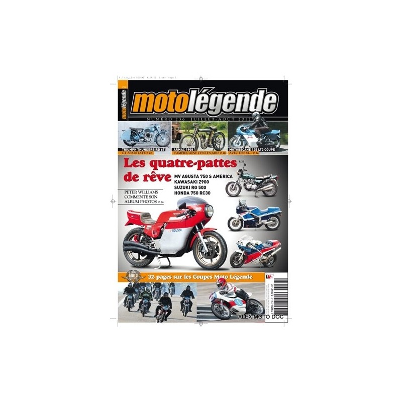 Moto légende n° 236