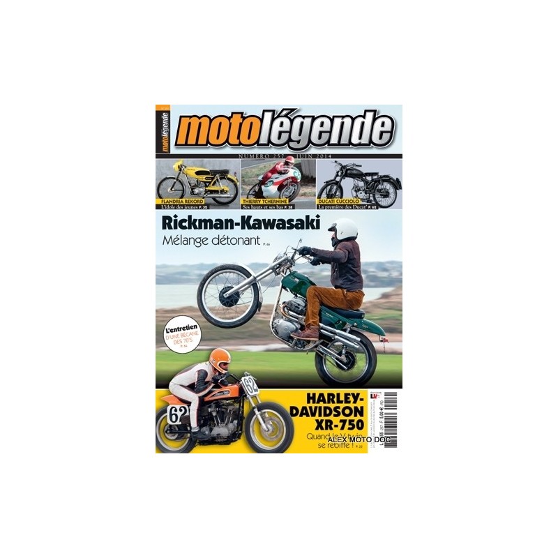 Moto légende n° 257