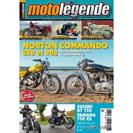 Moto légende n° 260