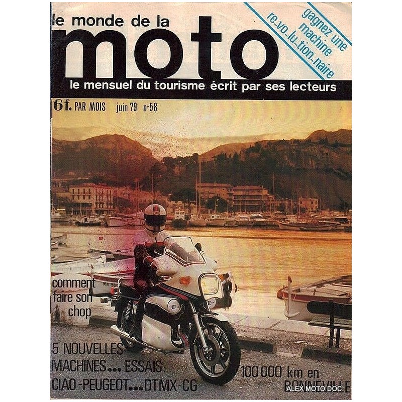  Le Monde de la moto n° 58