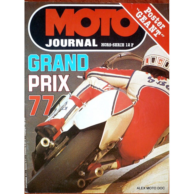 Moto journal Spécial grand-prix 1977