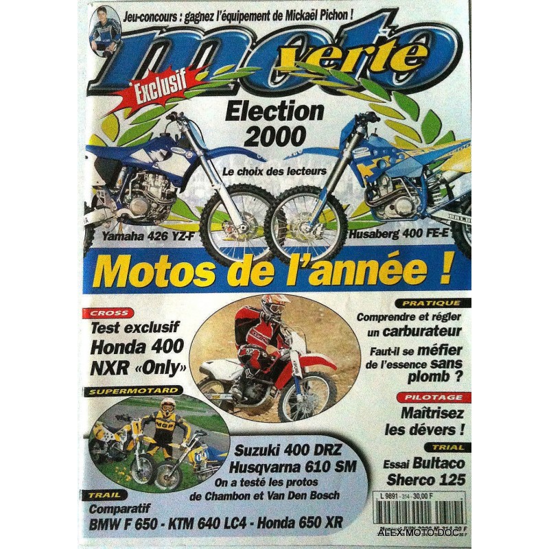 Moto Verte n° 314