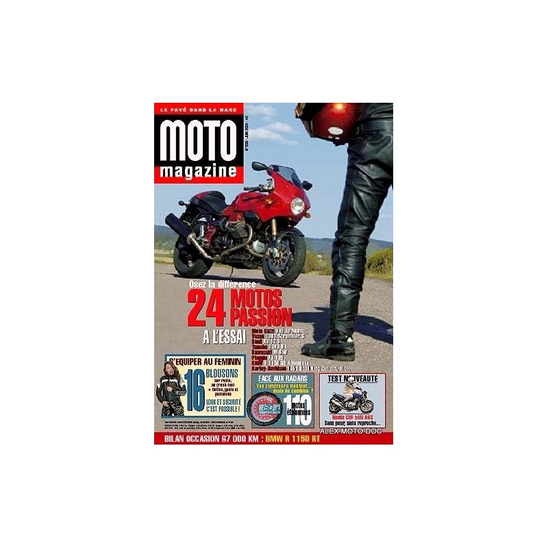 Moto magazine n° 208