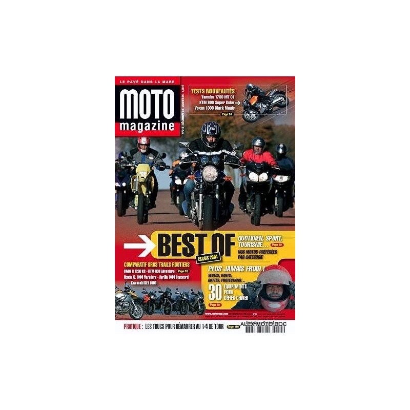 Moto magazine n° 213