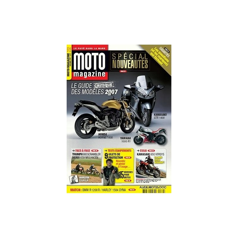 Moto magazine n° 232