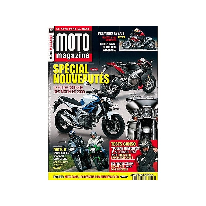 Moto magazine n° 252