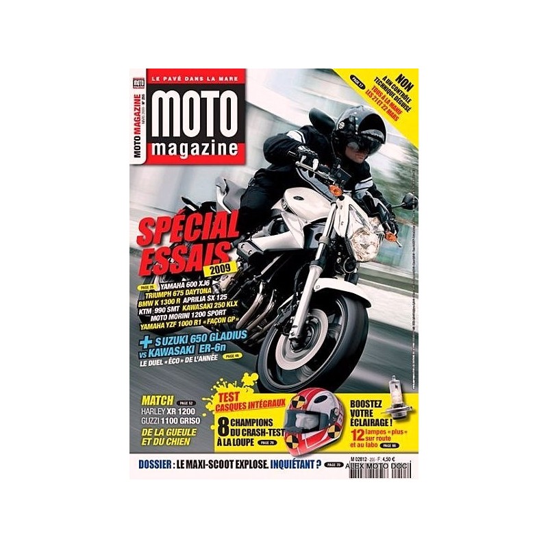 Moto magazine n° 255