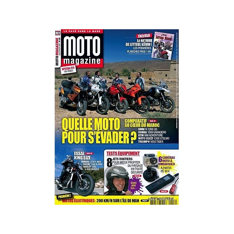 Moto magazine,moto magazine 259,revue,moto,essai,journal,Honda,BMW,Kawasaki,Suzuki,Yamaha,Triumph,Bsa,revue moto,