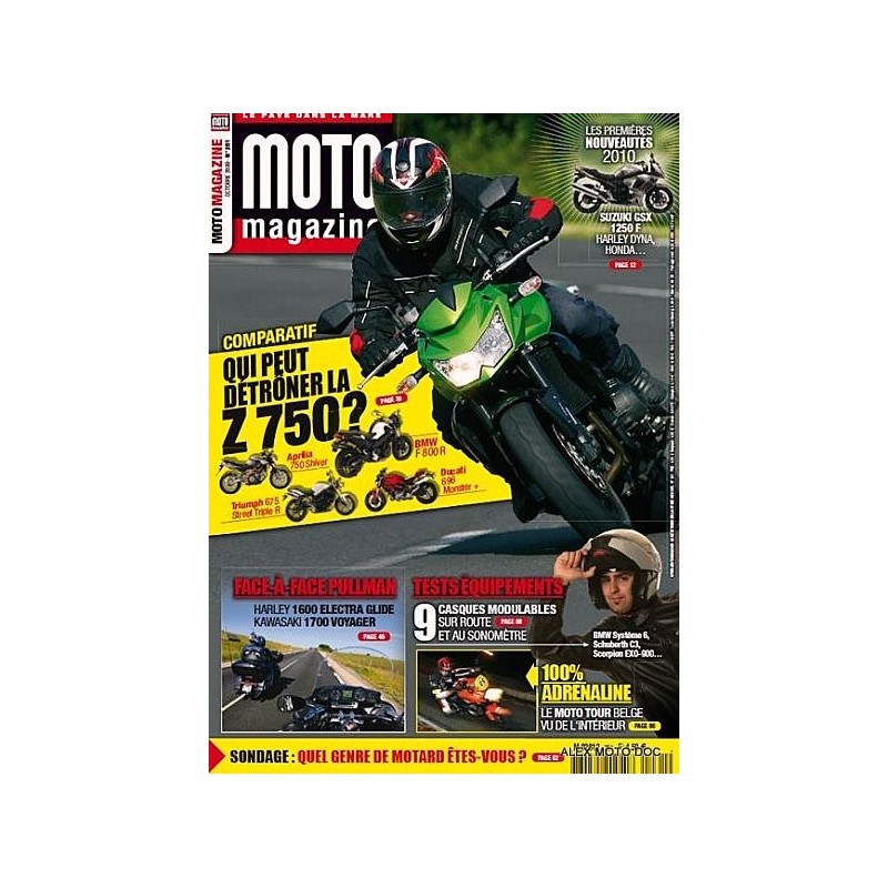 Moto magazine n° 261