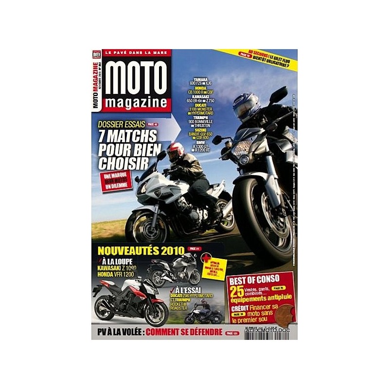 Moto magazine n° 262