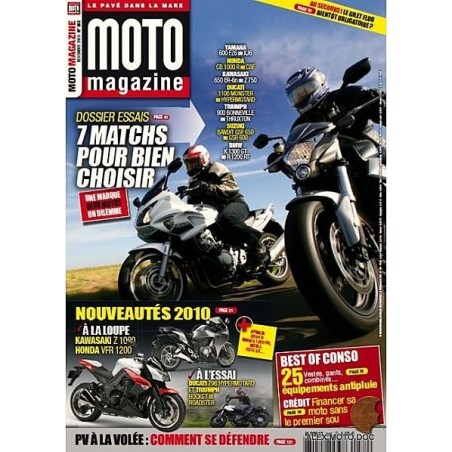 Moto magazine n° 262